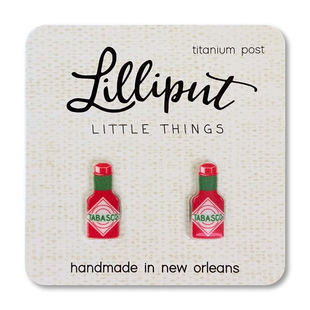 TABASCO® Hot Sauce Earrings